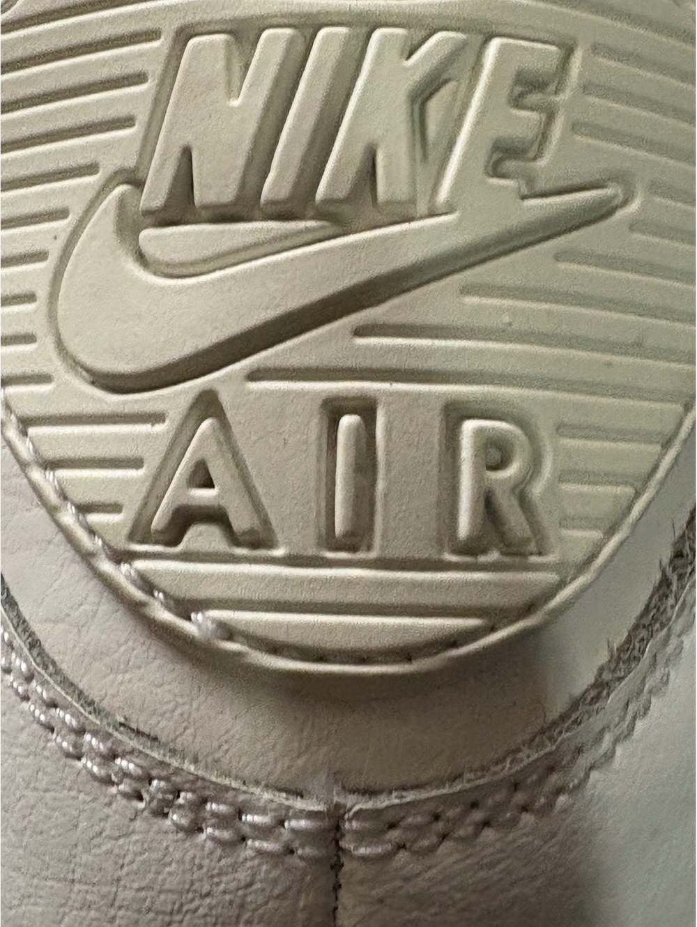 Nike Air Max 90 White Leather Sneakers US 7 Women / 6 UK - Picture 8 of 8